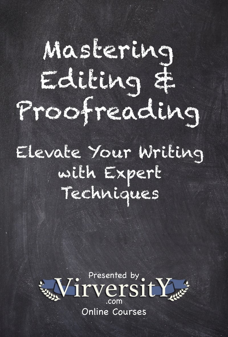 Mastering Editing & Proofreading